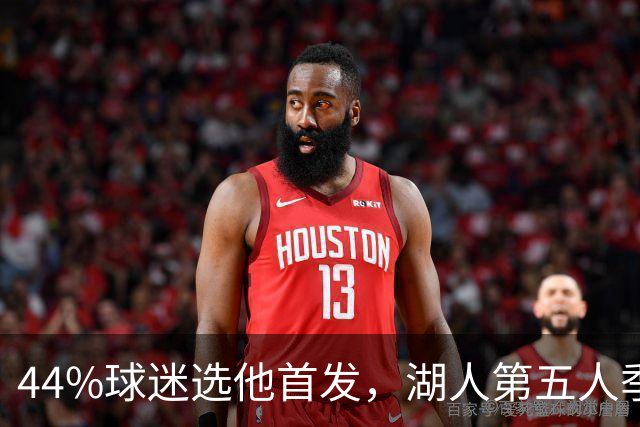 44%球迷选他首发，湖人第五人季前赛5记三分全中